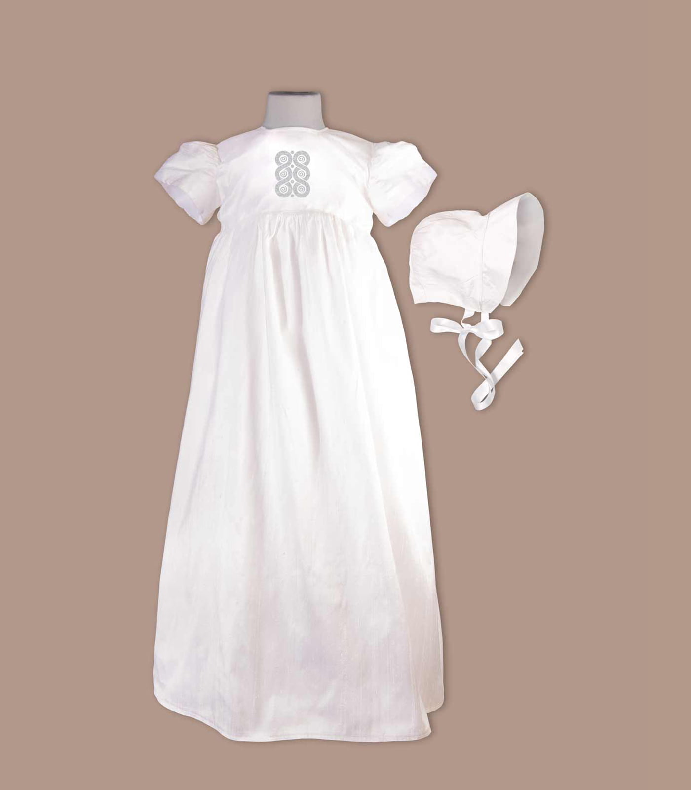 Roscommon Christening Gown with bonnet