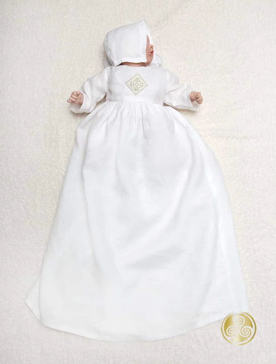 Wicklow Christening Gown with Bonnet