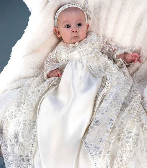 The Brigit Christening Gown